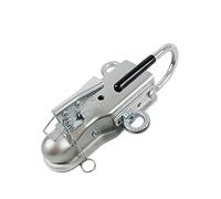 Attelage de Remorque, Attelage De Remorque 2 X 3 Pouces Accouplement À Boule D'attelage Poignée Langue Droite Boulons Oeil Connecteur Pièces RV Accessoires Caravane Camping-car
