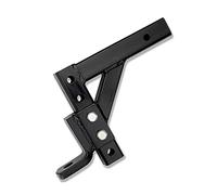 Attelage de remorque, Barre de Montage à Balle d'attelage en Acier Braille 10 "pour 2" VR Tow Pides Car Camper Accessoires Caravan