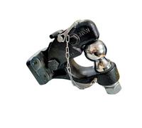 Attelage de remorque, Crochet D'attelage De Remorquage Combiné Et Boule De 2 "/50mm avec Capacité Nominale De 8 Tonnes, Remorquage D'attelage De Remorque, Pièces De Remorque(with 2inch Ball)