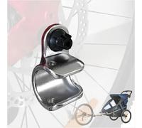 Attelage de remorque de vélo pour remorques Thule compatible avec chariot, Cross, Courier, Coaster, Chinook et Cadence - Adaptateur de montage d'essieu pour enfants, chiens et remorques cargo (2)