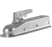 Attelage de remorque droit de SucceBuy pour boule d'attelage de 2 pouces, canal de 2 pouces, capacité de charge de 1587 kg, attelage de remorque robuste pour tracter des camions pick-up, des SUV, fini