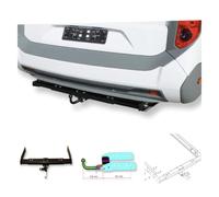 Attelage de remorque, modulable, 12,5 kN, Compatible avec caravane, camping-car