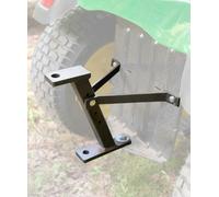 Attelage de remorque pour tondeuse à gazon, attelage de remorque pour tracteur de jardin, construction en fer massif, compatible avec John Deere Ariens Cub Cadet Poulan Pro Husky Husq