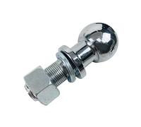 Attelage de remorque, Remorque Chrome Long col 5 0mm 1 "(m25) Shank dia remorque Trailer Hitch Couplage Effectivement for vélo Porteur