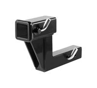 Attelage de remorque, Support d'attelage de remorque for rallonge de récepteur de 2 pouces, adaptateur d'extension, capacité de remorquage maximale de 4000 lb, goupilles d'attelage