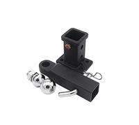 Attelage de remorque, Trailer de remorque en Acier Montage la Boule d'attelage avec Broche et Clips Boulon Tube récepteur 2 Pouces sur Le Bateau l'adaptateur RV Pièces & Accessoires(with 2 inch Ball)