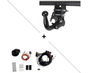 Attelage DS Automobiles DS4 II y compris hayon mains libres (10/2021-05/2025) RDSOV + Faisceau spécifique 7 broches Trail-Tec
