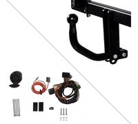 Attelage Ford Ford USA Explorer y compris Platinum et ST-Line (07/2019-05/2024) col de cygne + Faisceau spécifique 13 broches ECS Electronics