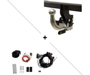 Attelage Hyundai Staria y compris ressorts à lames (11/2024-) RDSOH + Faisceau spécifique 7 broches ECS Electronics