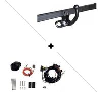 Attelage Mercedes Vito Marco Polo non prééquipé (05/14-) Col de cygne + faisceau spécifique 7 broches