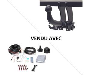 Attelage Nissan Qashqai II Phase 2 y compris AdBlue (10/18-04/21) RDSOH + faisceau universel 7 broches + boitier électronique