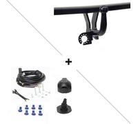 Attelage Peugeot Partner 1 (11/96-05/08) Col de cygne + faisceau universel 7 broches - Auto-Hak