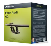 Attelage pour Audi Q2 06.2016 - à ce jour démontable sans outil Westfalia TOP