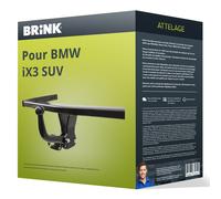 Attelage pour BMW iX3 SUV 07.2020 - à ce jour démontable avec outil Brink TOP