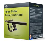 Attelage pour BMW Serie 3 berline 02.2005 - 01.2012 démontable sans outil Hook