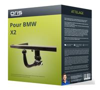 Attelage pour BMW X2 type F39 démontable sans outil Oris TOP