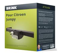 Attelage pour Citroen Jumpy II type VF7 démontable avec outil Brink ABE TOP