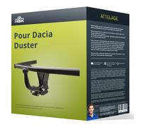 Attelage pour Dacia Duster 10.2017 - à ce jour démontable avec outil Hook TOP
