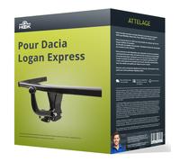 Attelage pour Dacia Logan Express 10.2007 - à ce jour démontable avec outil Hook