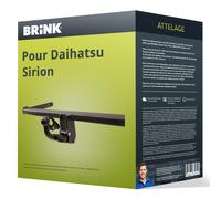 Attelage pour Subaru Justy 01.2007 - à ce jour démontable sans outil Brink TOP