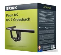 Brink Attelage pour DS 7 SUV (09.2022–) démontable avec outil TOP