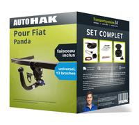 Attelage pour Fiat Panda 02.2012 - à ce jour démontable sans outil Auto Hak TOP