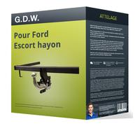 GDW Towbars Attelage 1041T36 – Démontable sans outil pour Ford Escort