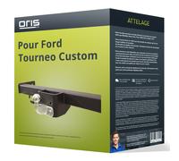 Attelage pour Ford Tourneo Custom 11.2012 - 05.2016 démontable avec outil Oris