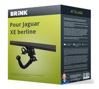 Attelage pour Jaguar XE berline 06.2019 - 12.2020 démontable sans outil Brink