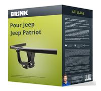 Attelage pour Jeep Patriot 05.2011 - à ce jour démontable avec outil Brink TOP