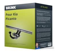 Attelage pour Kia Picanto III type JA démontable sans outil Brink Livré complet