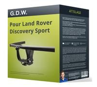 Attelage pour Land Rover Discovery Sport 14-19 démontable avec outil G.D.W. TOP