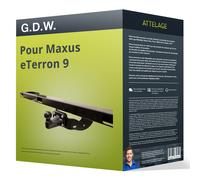 Attelage pour Maxus eTerron 9 11.2024 - à ce jour démontable avec outil G.D.W.