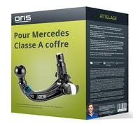 Attelage pour Mercedes Classe A coffre 18- démontable sans outil Oris TOP