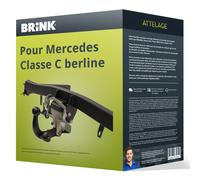Attelage pour Mercedes Classe C berline type W205 rétractable Brink TOP