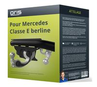 Attelage pour Mercedes Classe E berline 01.2016 - 10.2023 rétractable Oris TOP