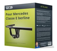 Attelage pour Mercedes Classe E berline type W212 démontable avec outil Oris TOP