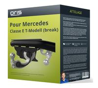 Attelage pour Mercedes Classe E berline 01.2016 - 10.2023 rétractable Oris TOP
