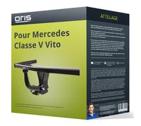 Attelage pour Mercedes Classe V Vito type W639 démontable avec outil Oris ABE