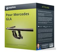 Attelage démontable pour Mercedes Classe A V177 Berline 2019- + faisc spéc 13br