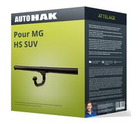 Attelage pour MG HS SUV 04.2024 - à ce jour démontable avec outil Auto Hak TOP