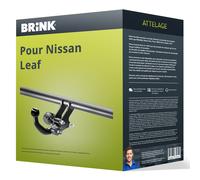 Attelage pour Nissan Leaf 11.2010 - à ce jour démontable sans outil Brink TOP