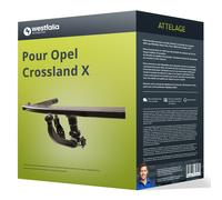 Westfalia Attelage Démontable pour Opel Crossland X (à partir de 03/2017), Citroën C3 Aircross II (à partir de 06/2017)