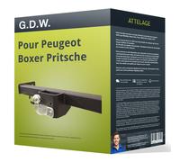 GDW Towbars Attelage Wabb démontable avec outils