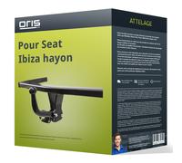 Attelage pour Seat Ibiza hayon V type KJ1 démontable avec outil Oris TOP