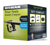 Attelage pour Tesla Model 3 hayon 09.23- démontable sans outil Auto Hak TOP