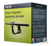 Attelage pour Toyota Avensis break 03.2009 - 10.2018 démontable sans outil Oris