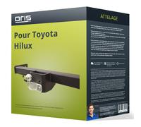 Attelage pour Toyota Hilux 05.2015 - à ce jour démontable avec outil Oris TOP