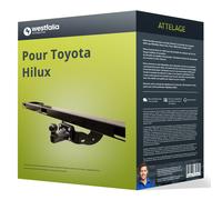 Attelage pour Toyota Hilux type N26 démontable avec outil Westfalia TOP