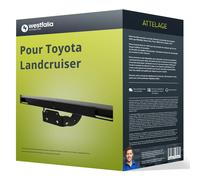 Attelage pour Toyota Landcruiser 09- démontable avec outil Westfalia TOP